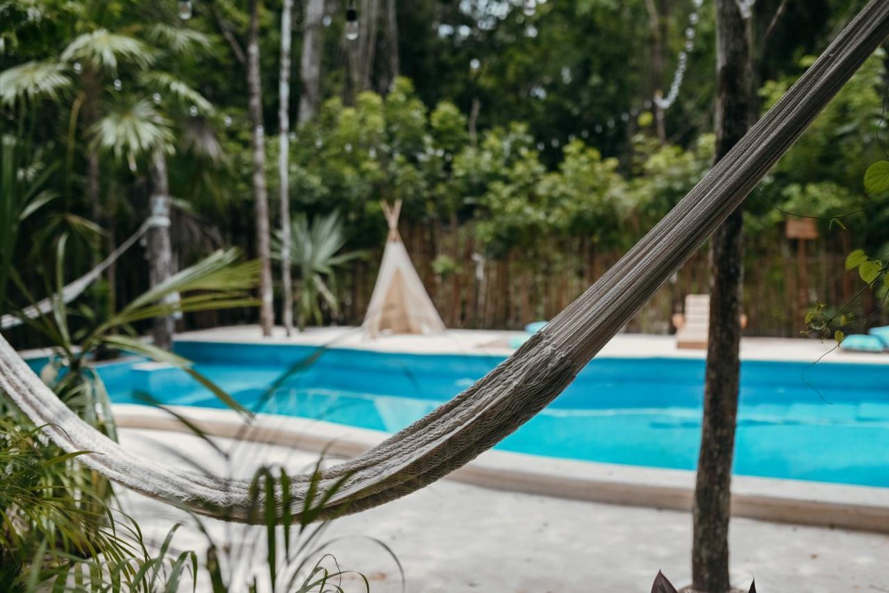Lunita Jungle Experience Hotel Puerto Morelos Exterior foto
