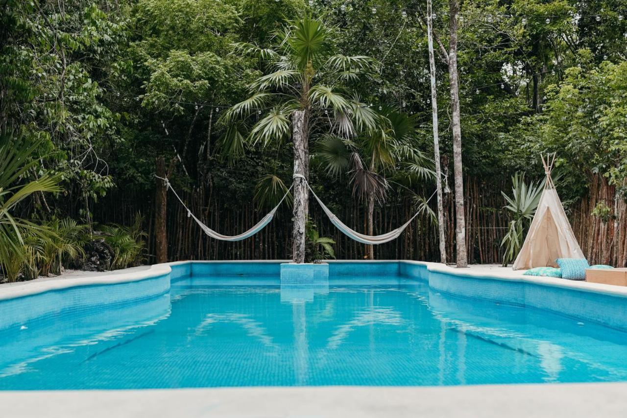 Lunita Jungle Experience Hotel Puerto Morelos Exterior foto